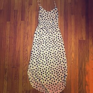 Old Navy High Low (Ankle) Polka Dot Dress